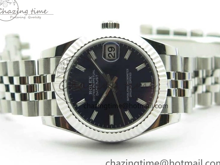Best SS Blue Dial Marker Jubilee BP 31mm Maker Datejust 278271 Bracelet on Sticks Edition 0827